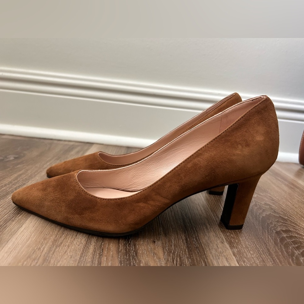 Stuart Weitzman Dancer 75 Block pumps